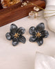 Hibiscus Fashionable Studs-E