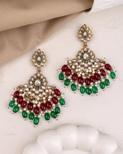 Netra Kundan Danglers-M