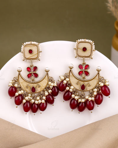 Purnima Kundan Danglers-M