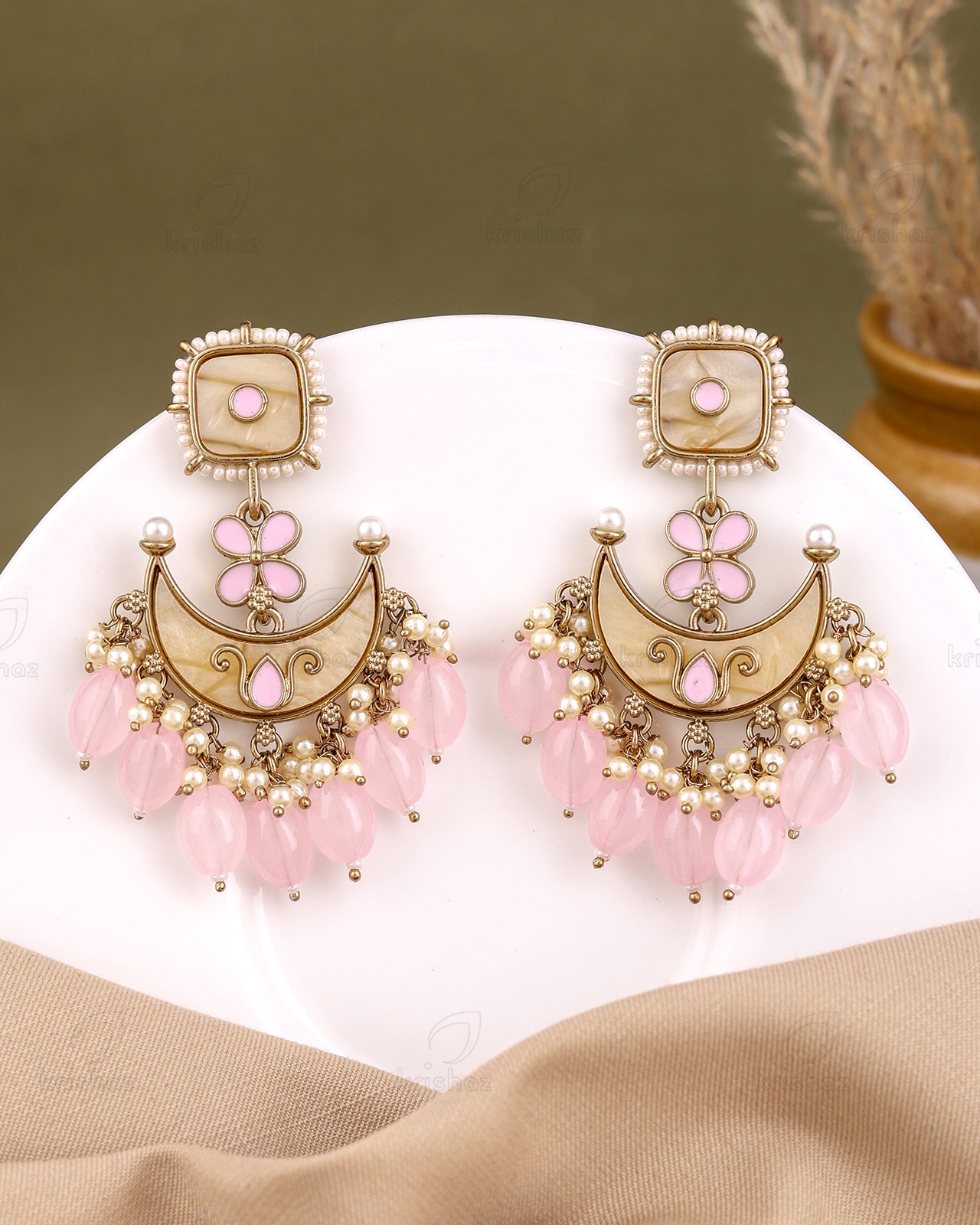 Purnima Kundan Danglers-M