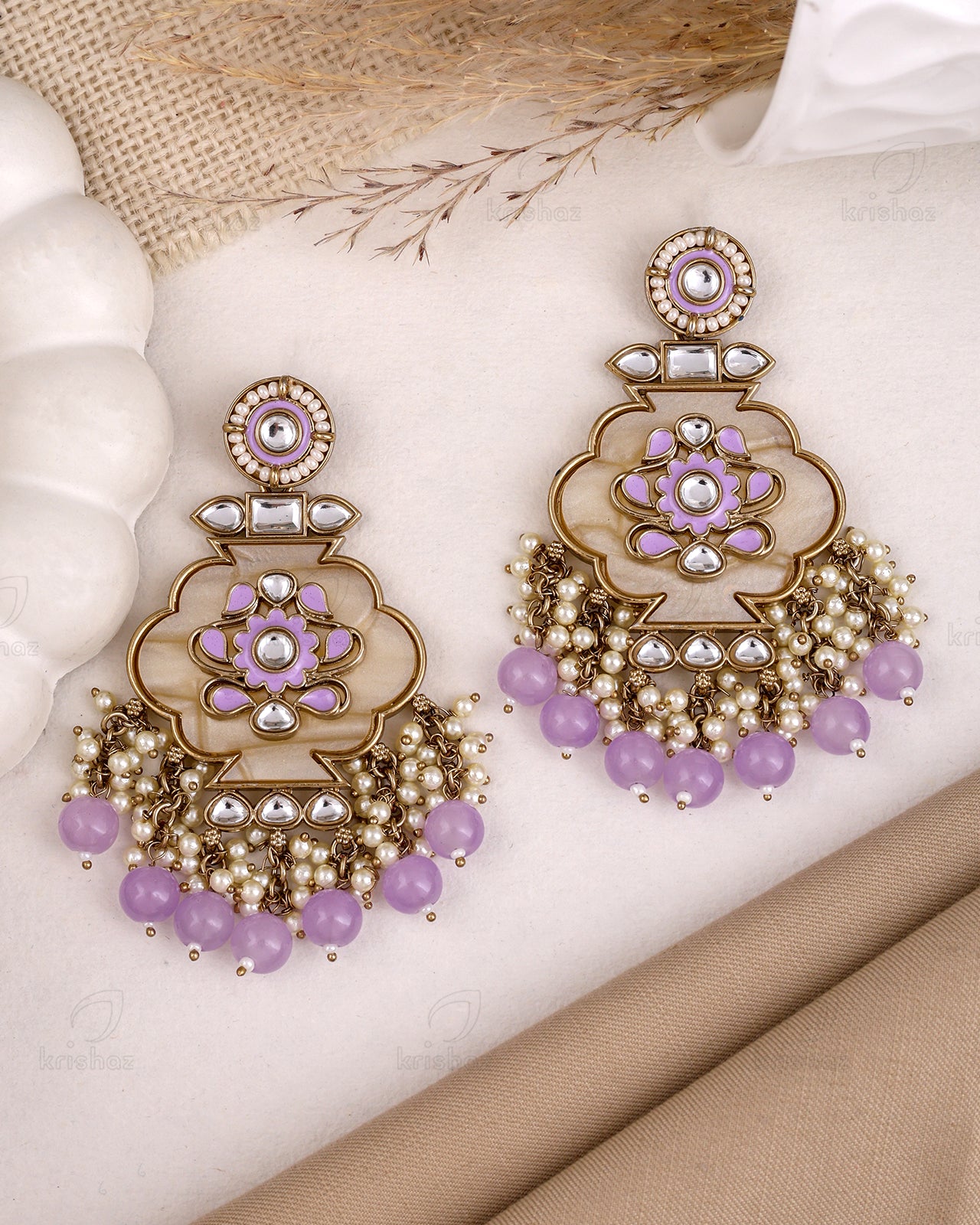 Nitu Kundan Danglers-M