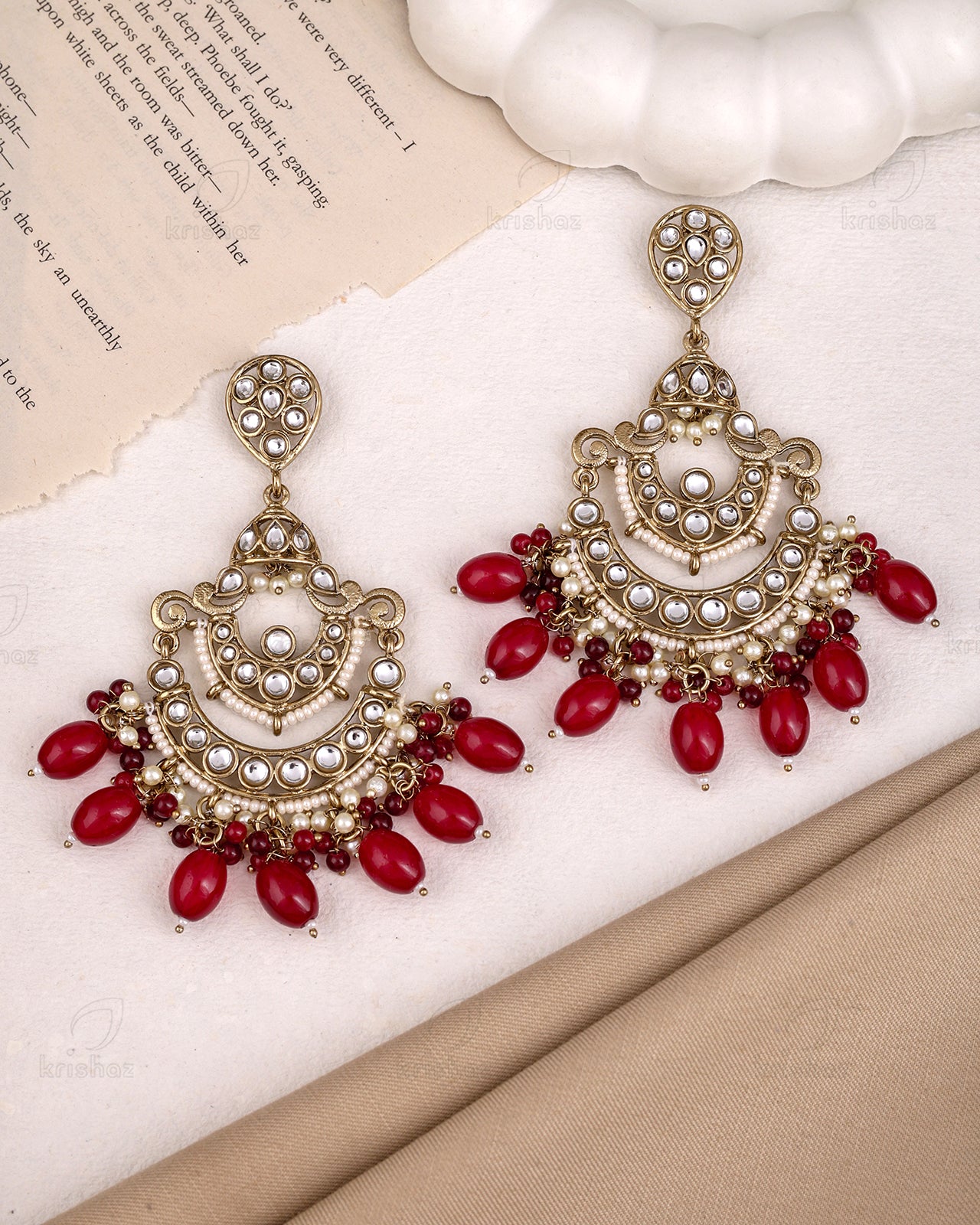 Azam Kundan Danglers -M