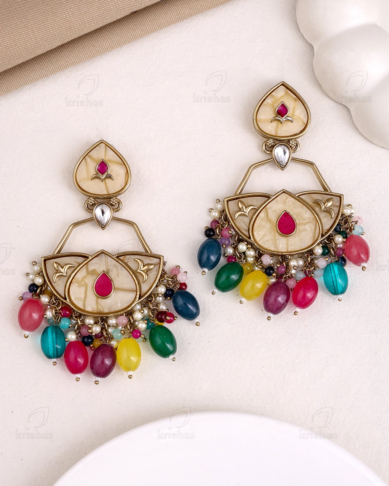 Keerti Kundan Danglers -M