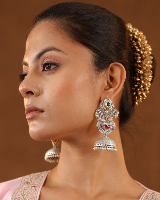 Mridula Premium Jhumki Earrings