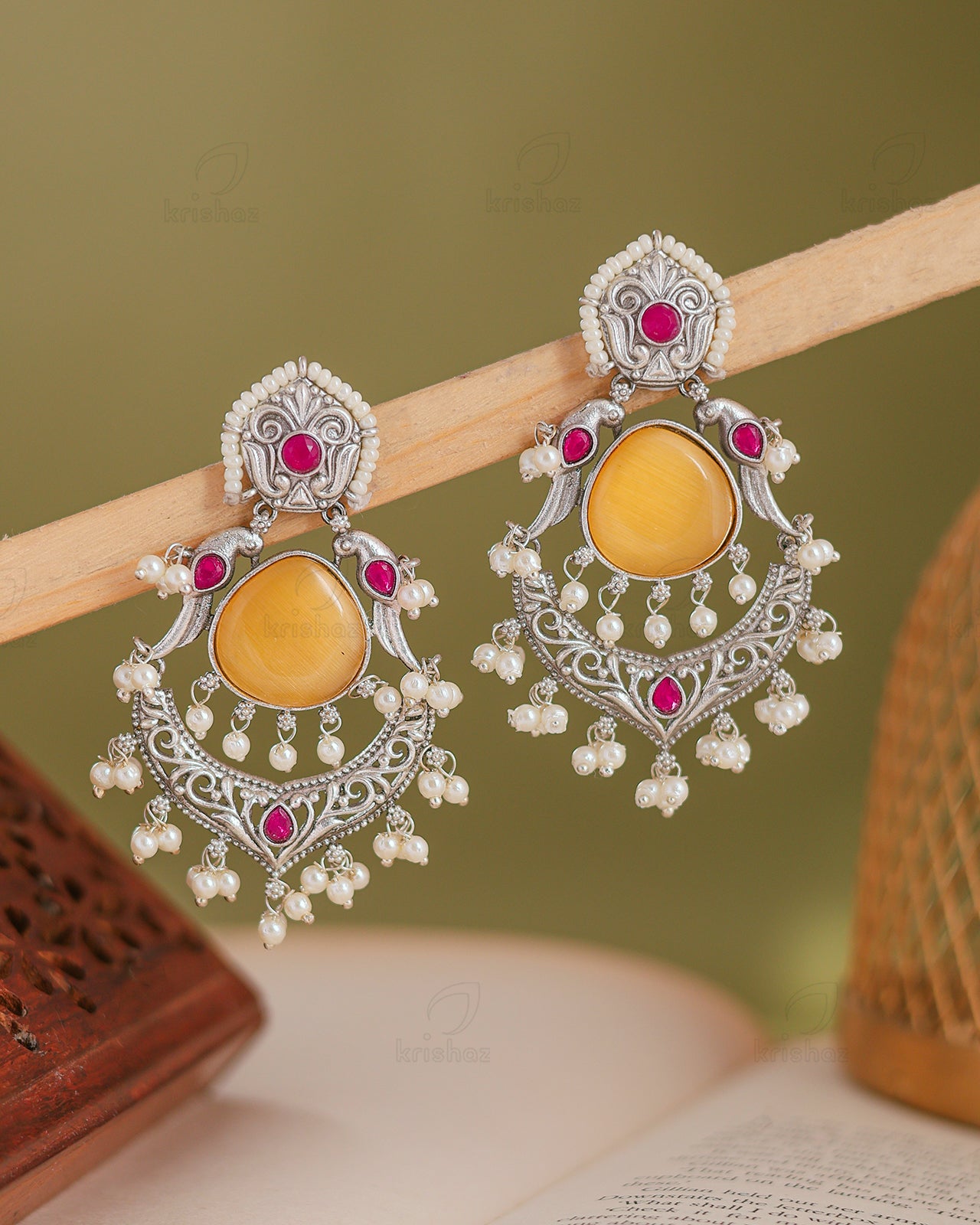 Titiksha Dangler Earrings