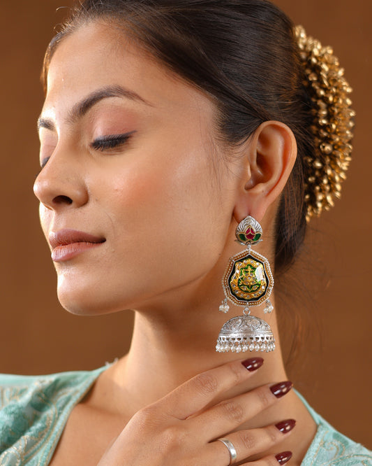 Suramya Premium Jhumki Earrings