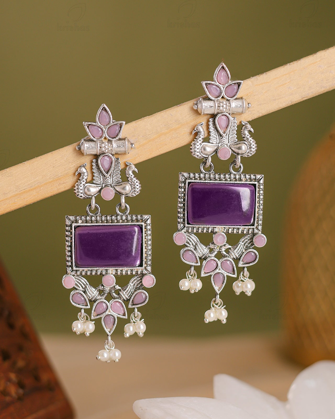 Shubhangi Long Dangler Earrings