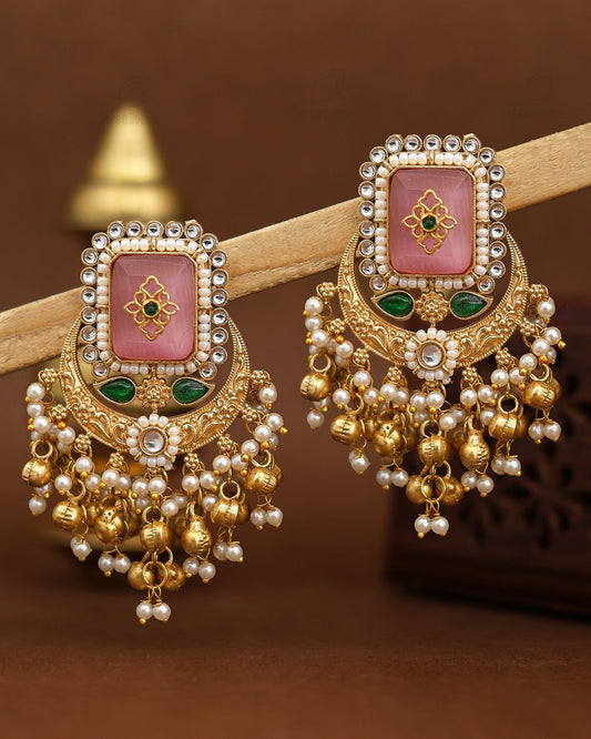 Chandrika Premium Gold Studs