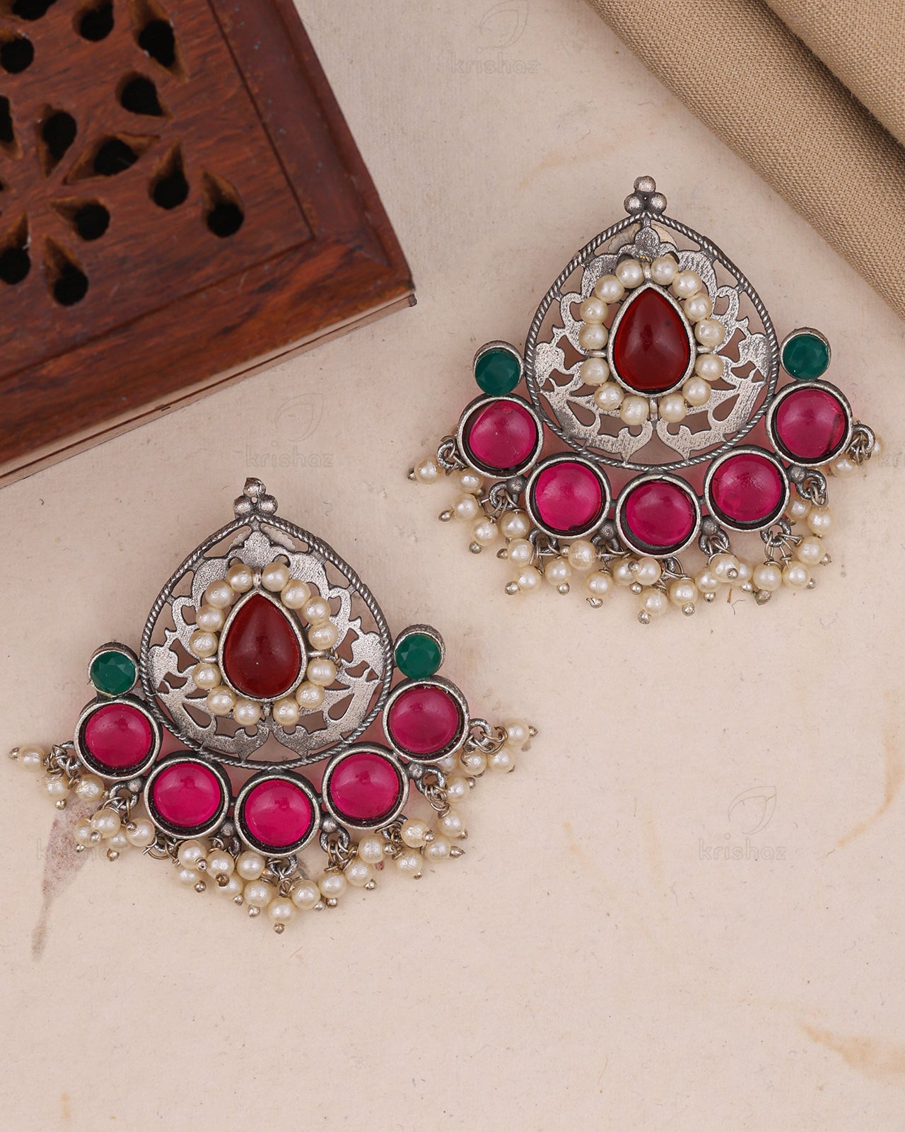 Sofiya Ethnic Stud Earrings