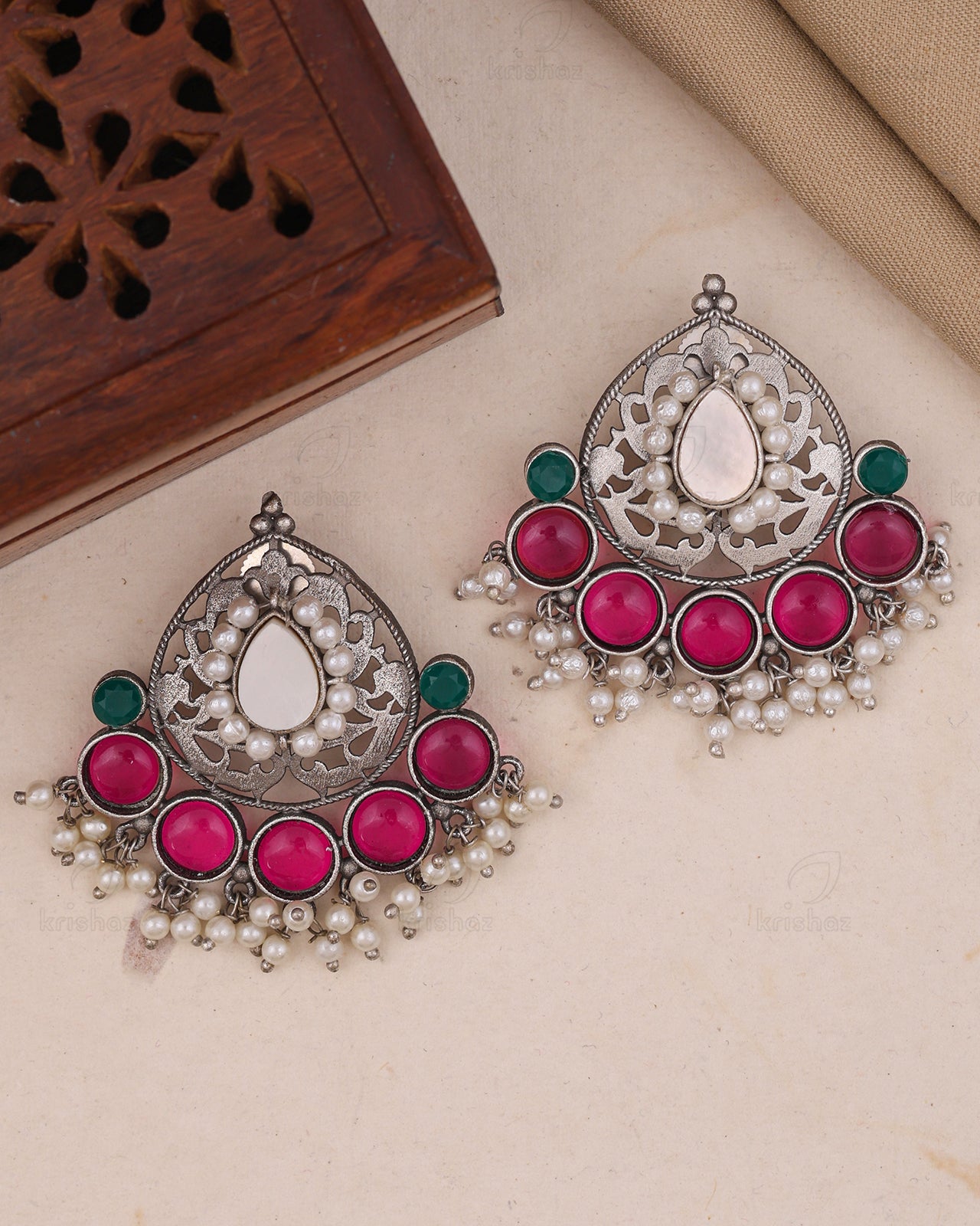 Sofiya Ethnic Stud Earrings