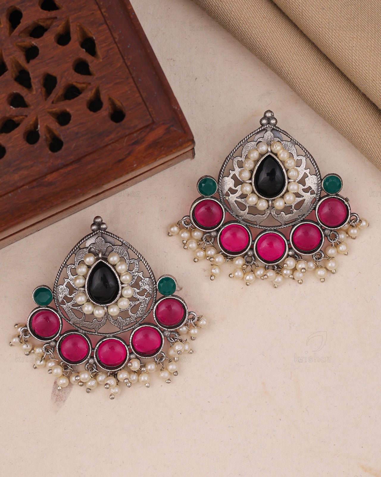 Sofiya Ethnic Stud Earrings