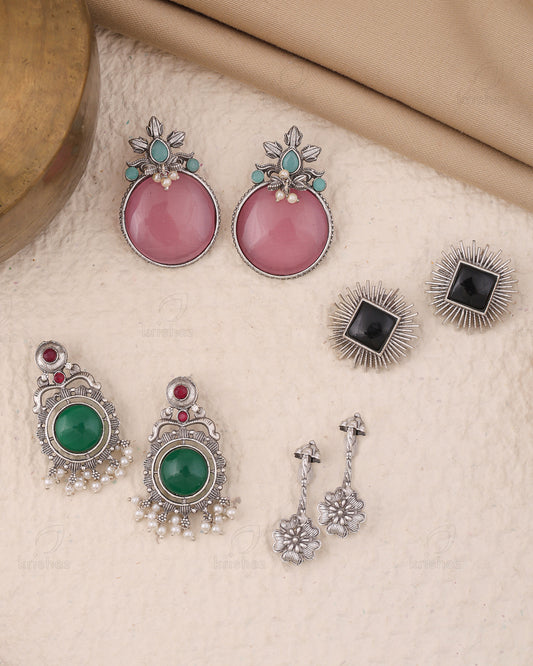 Sanjana Combo Earring Set - wxo