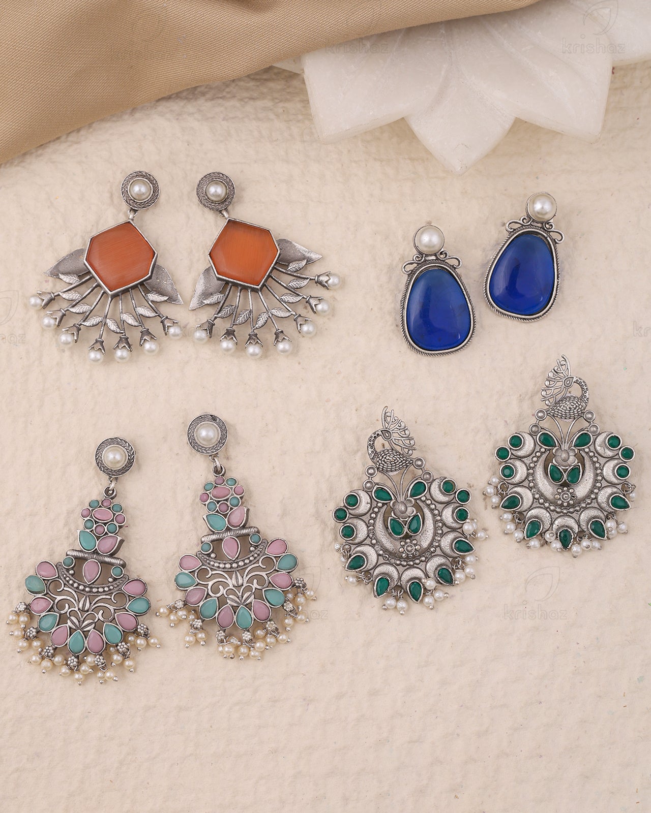 Rashmi Combo Earring Set  - wxo