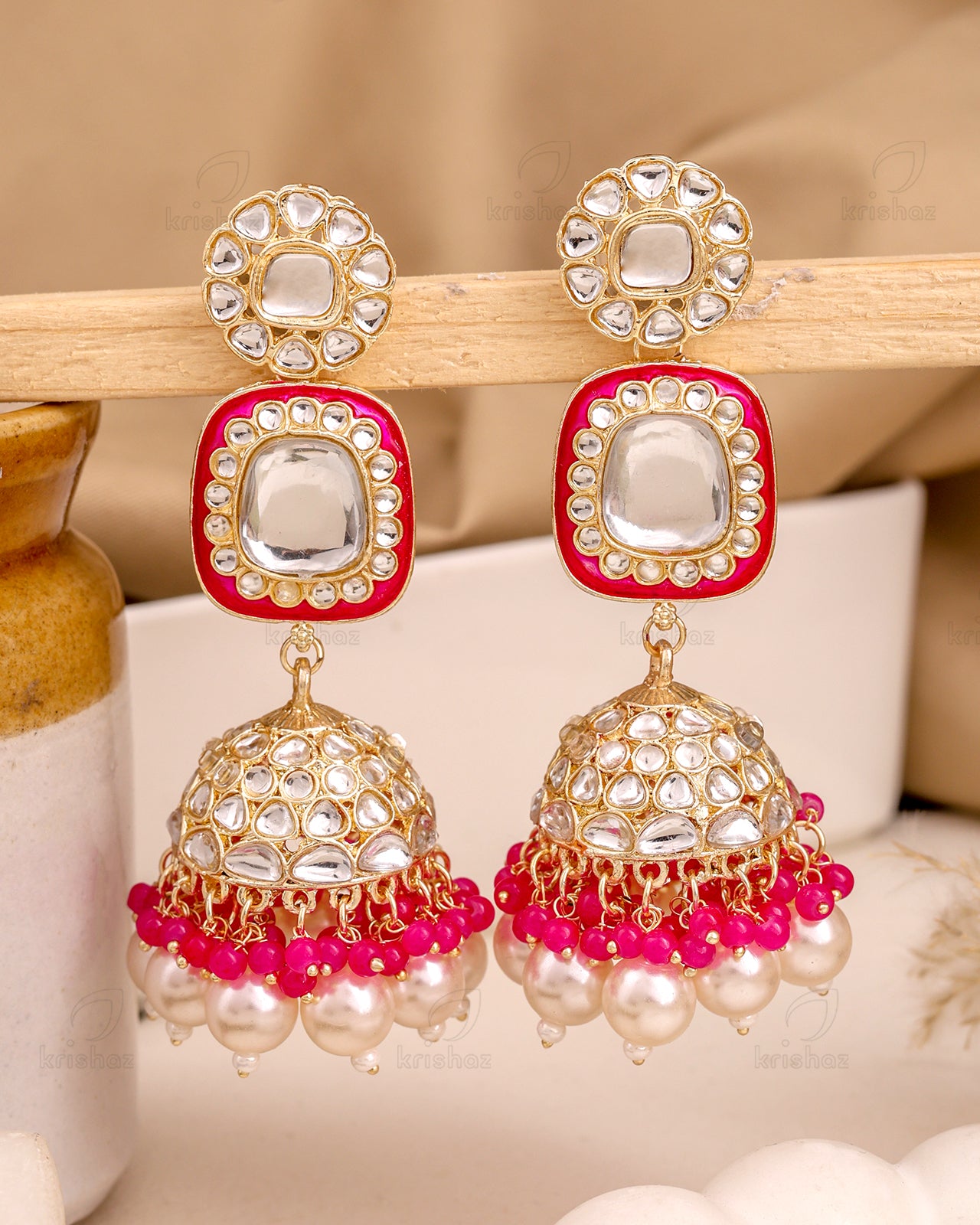 Chakor Kundan Jhumki-M