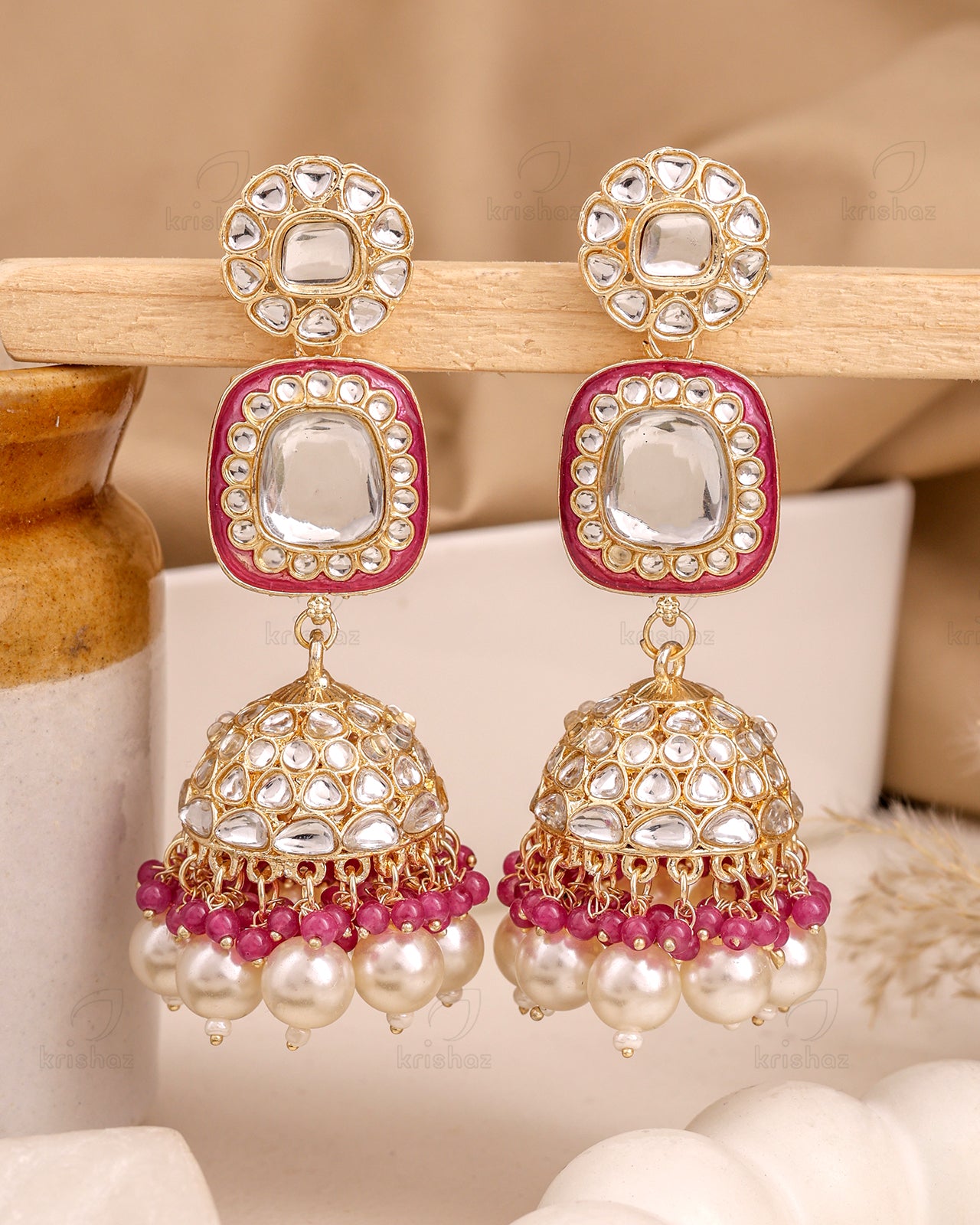 Chakor Kundan Jhumki-M