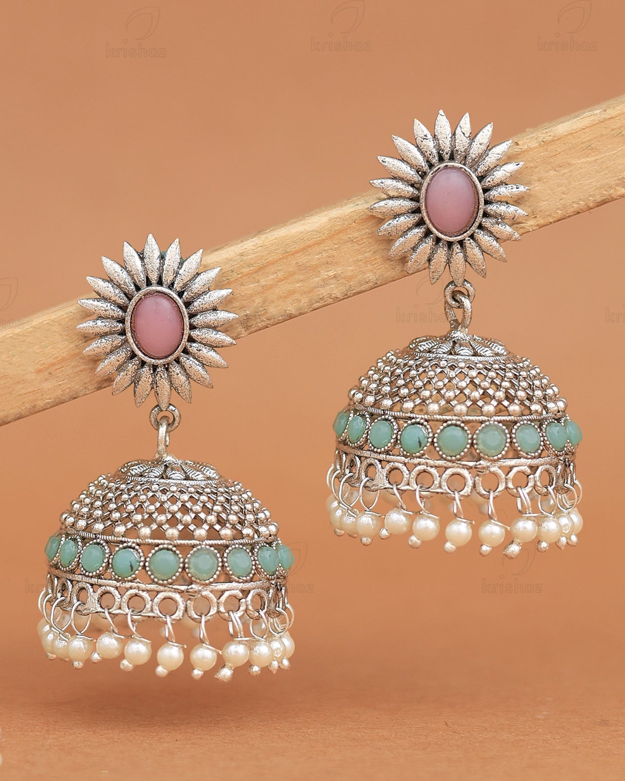 Reva Jhumki Earrings - wxo