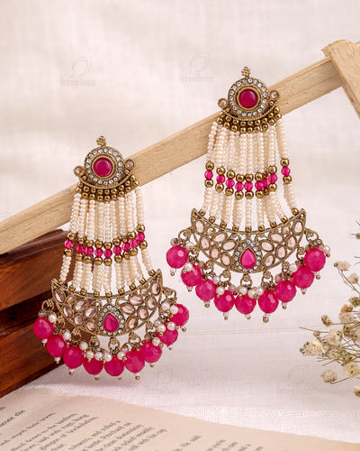 Ayat Pakistani Kundan Danglers