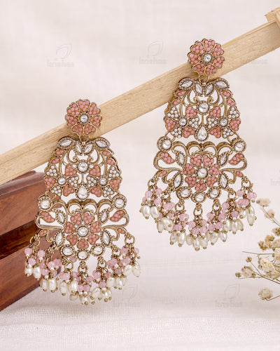 Bulbul Pakistani Kundan Danglers