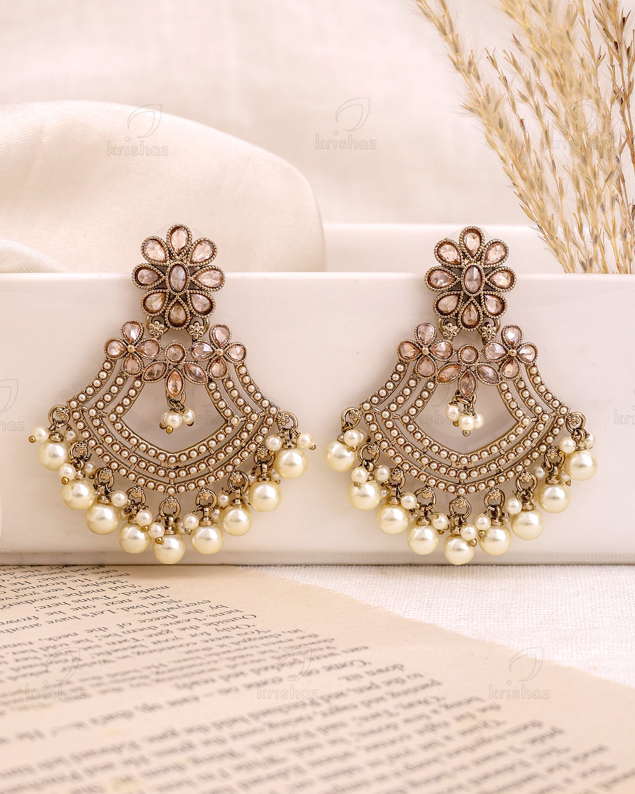 Jannat Pakistani Kundan Danglers