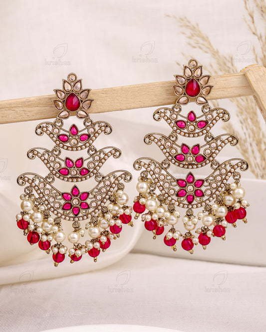 Alize Pakistani Kundan Danglers