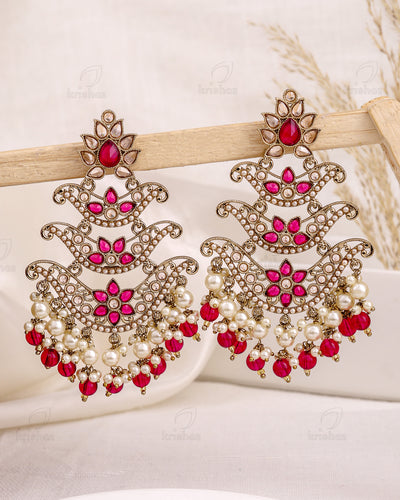 Alize Pakistani Kundan Danglers