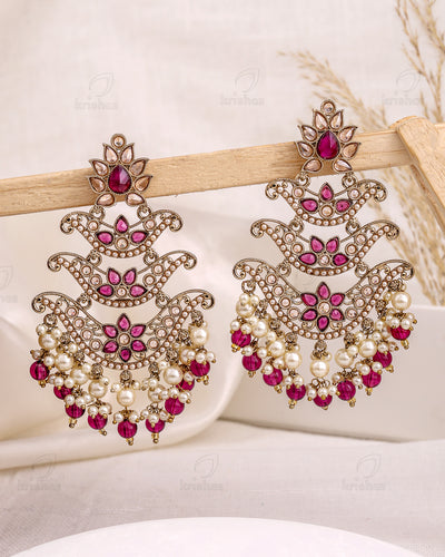 Alize Pakistani Kundan Danglers