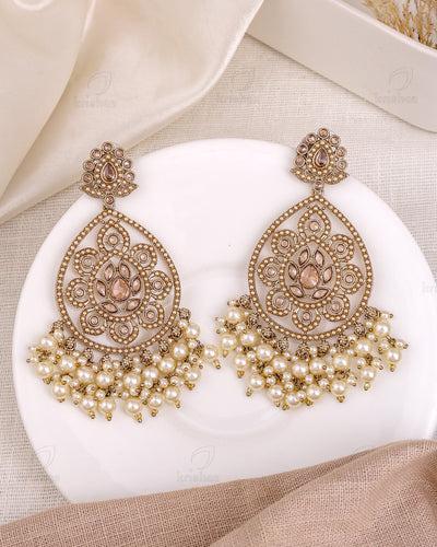 Rukaiya Pakistani Kundan Danglers