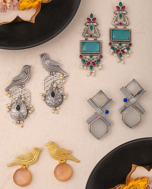 Yashmi Combo Earring Set - wxo