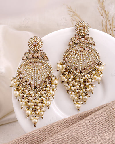 Zareen Pakistani Kundan Danglers