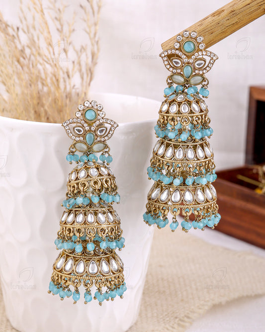 Areesha Pakistani Kundan Jhumki