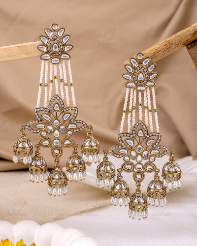 Kashmala Pakistani Kundan Danglers