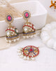 Ruksana Pakistani Kundan Jhumki With Mangtika