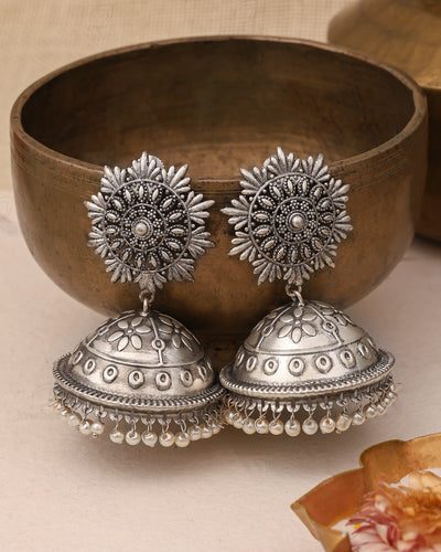 Ashoka Jhumki Earrings