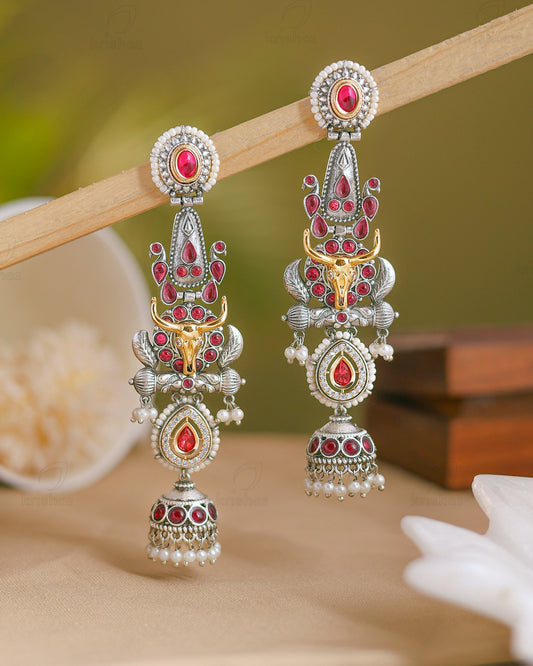 Harinya Premium Jhumki Earrings