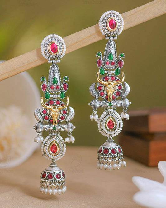 Harinya Premium Jhumki Earrings