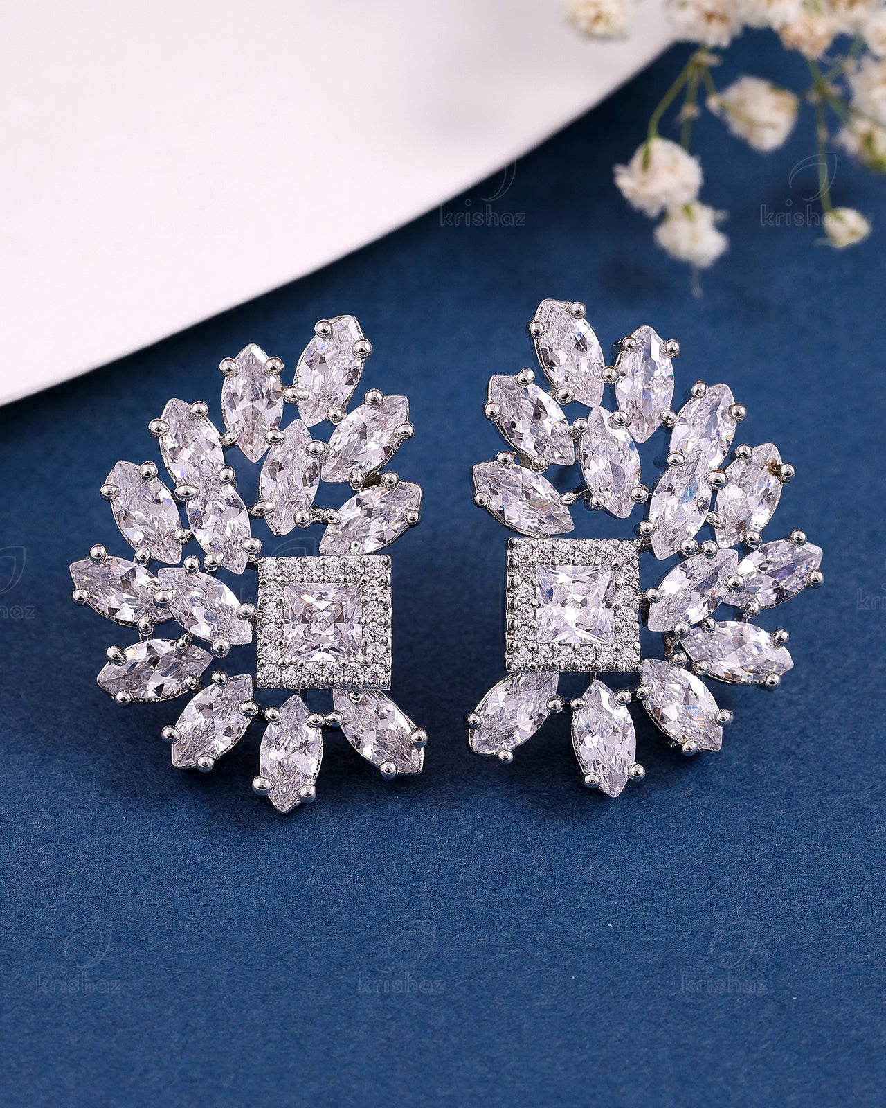 Kate Cz Stud Earrings - CZE