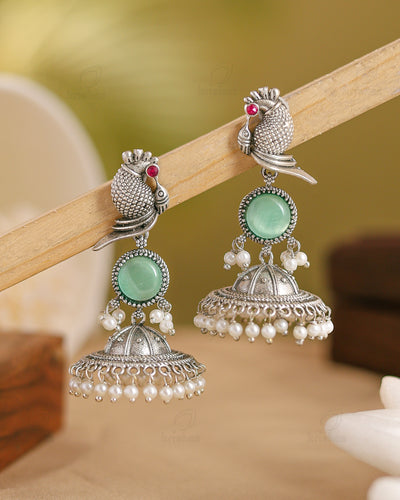 Parakeet Bird Jhumki - wxo