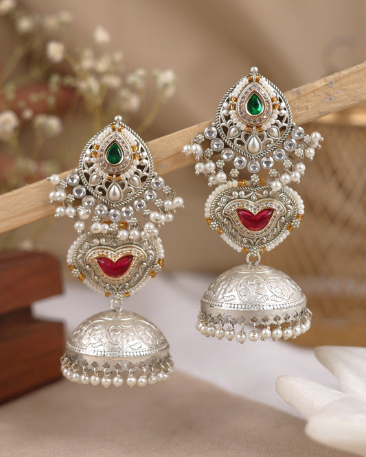 Mridula Premium Jhumki Earrings