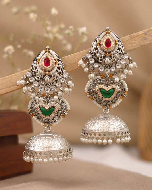 Mridula Premium Jhumki Earrings