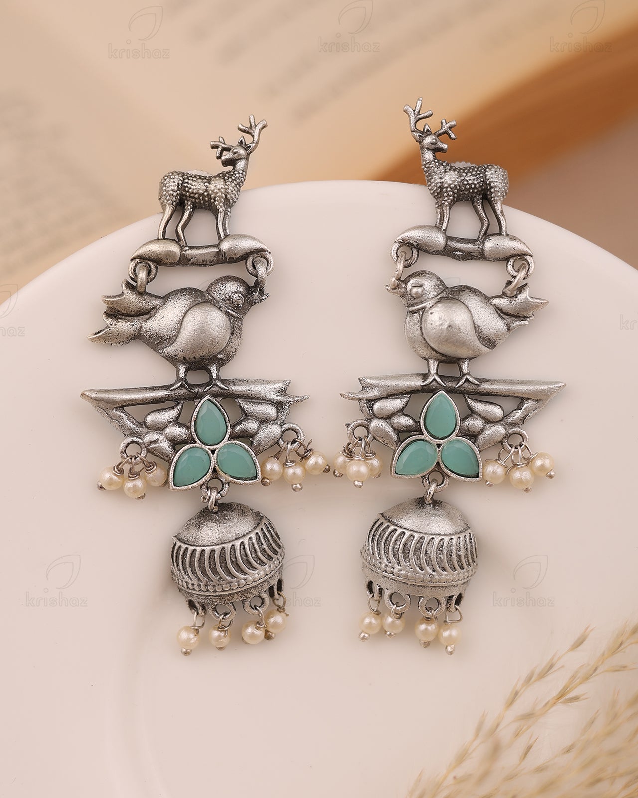 Dhvani Combo Earring Set - wxo