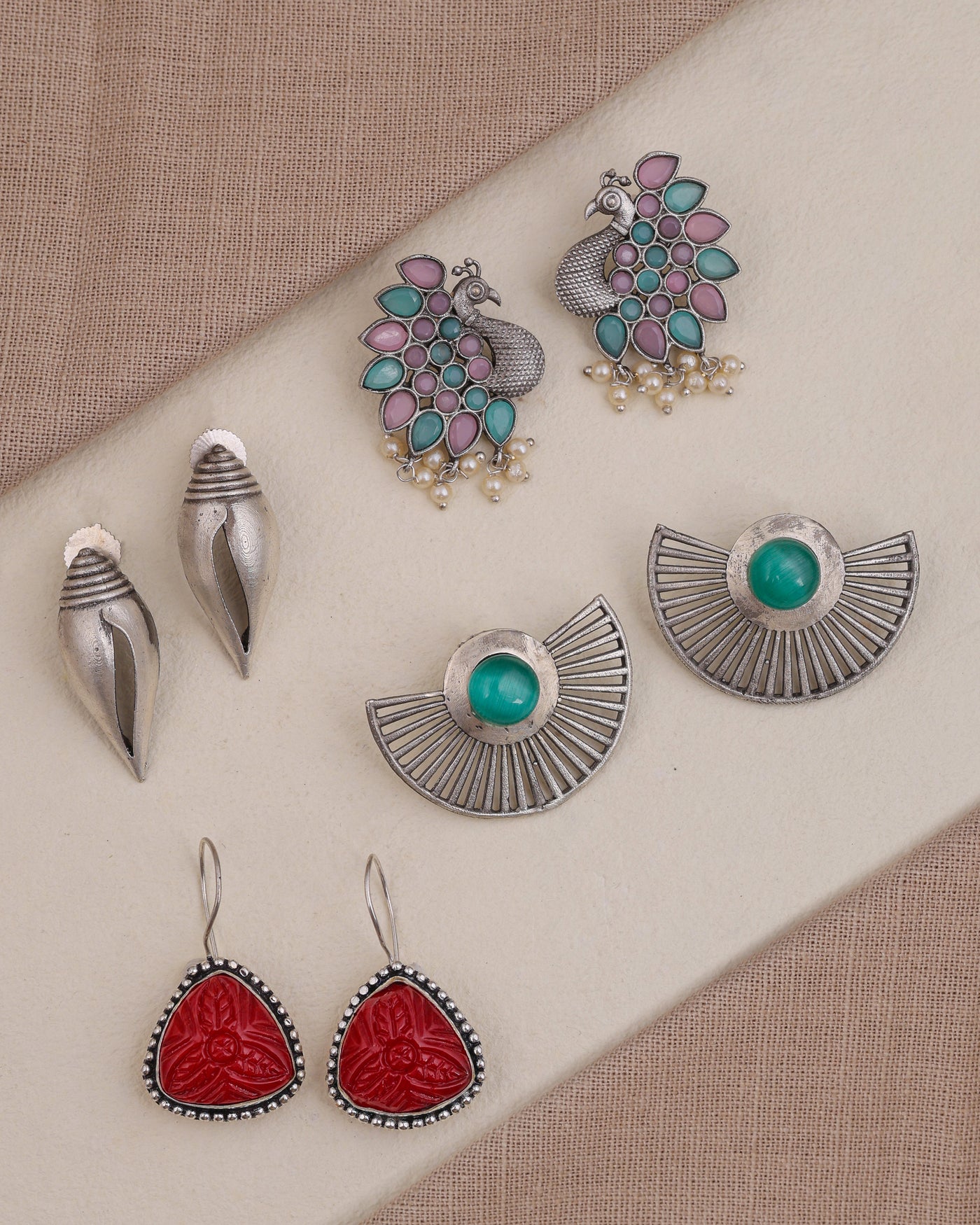 Siyona Combo Earring Set - wxo