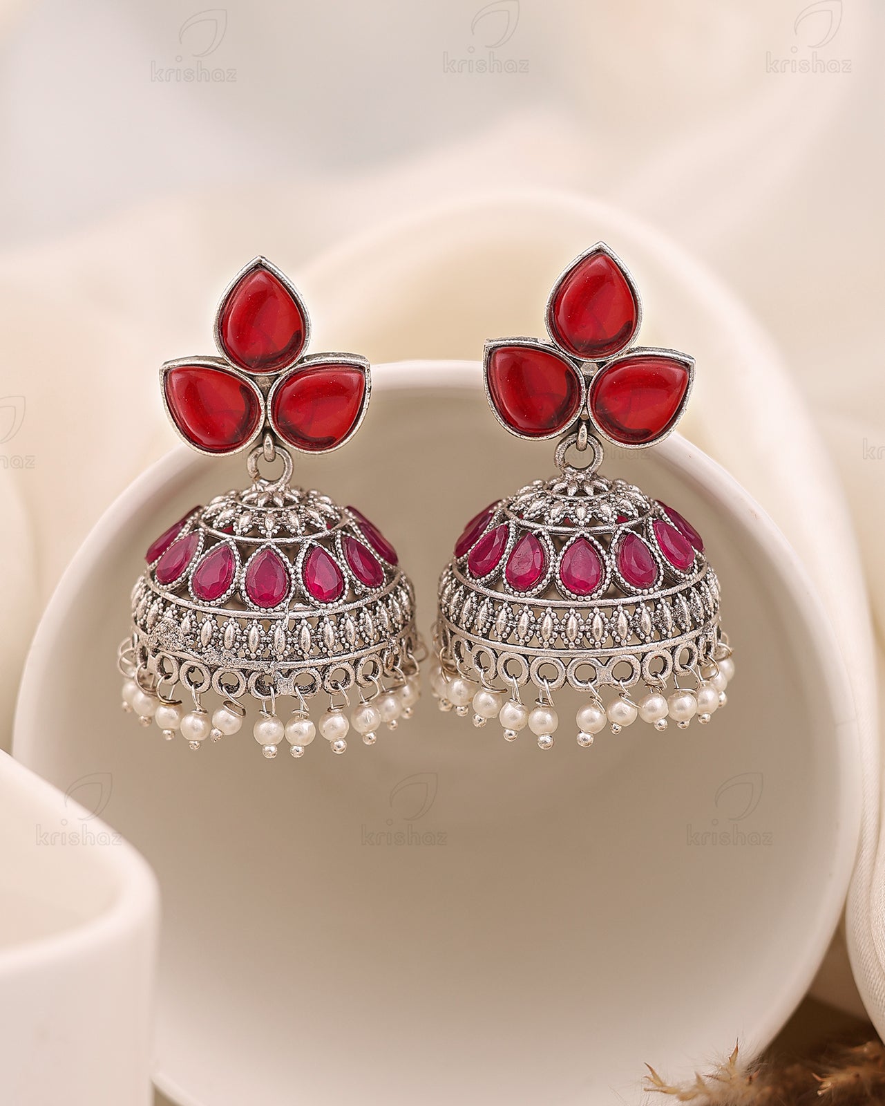 Annabelle Jhumki Earrings - wxo