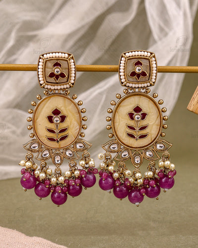 Nalini Kundan Danglers-M