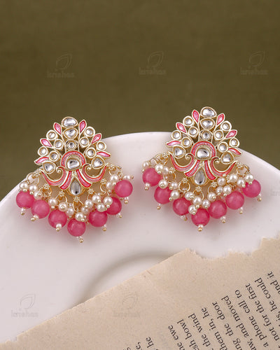 Ridhah Kundan Studs-M