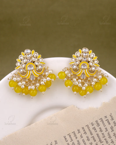 Ridhah Kundan Studs-M