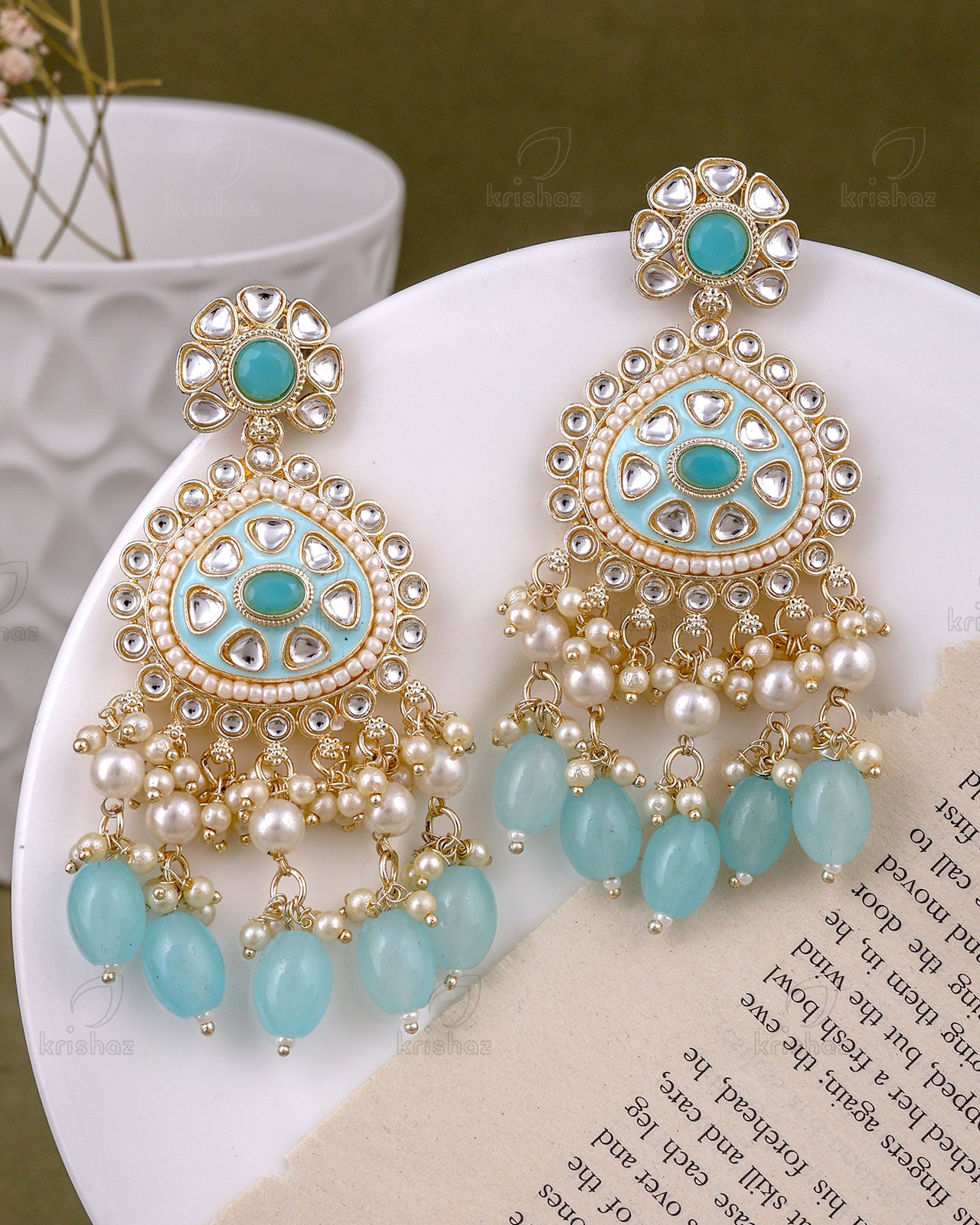 Milap Kundan Danglers-M