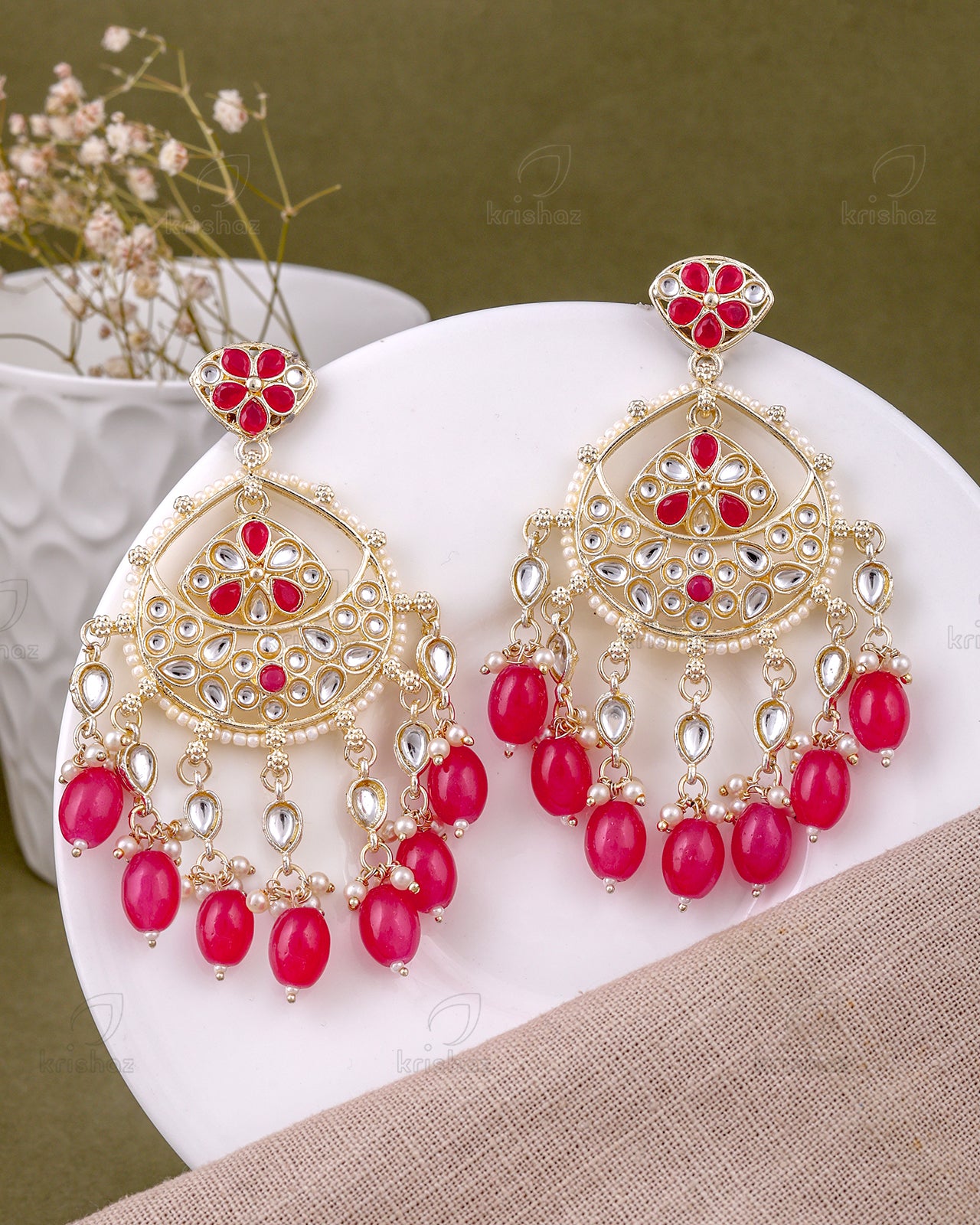 Sulochana Kundan Danglers-M