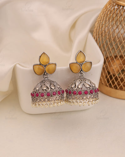 Mayuksh Jhumki Earrings - wxo