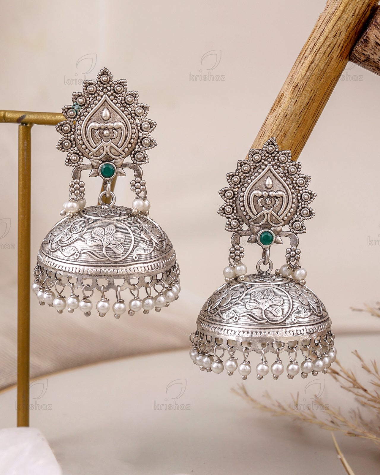 Savita Jhumki Earrings