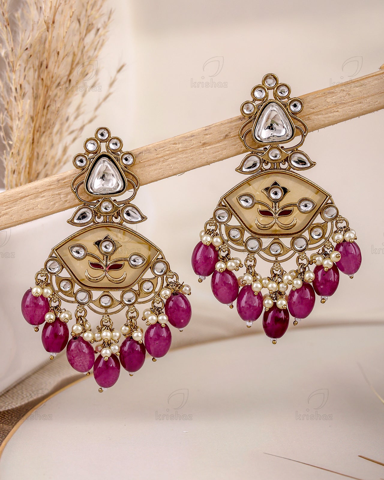 Vaibhavi Kundan Danglers-M